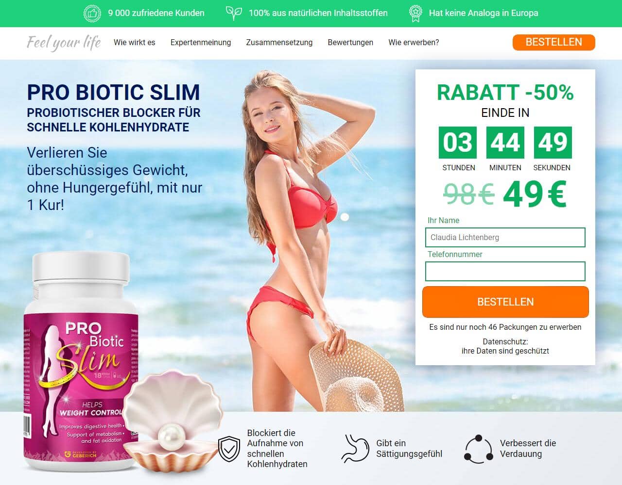 Pro Biotic Slim 1