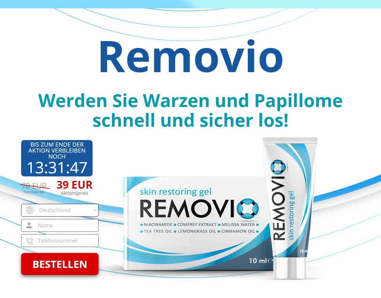 Removio gel 1